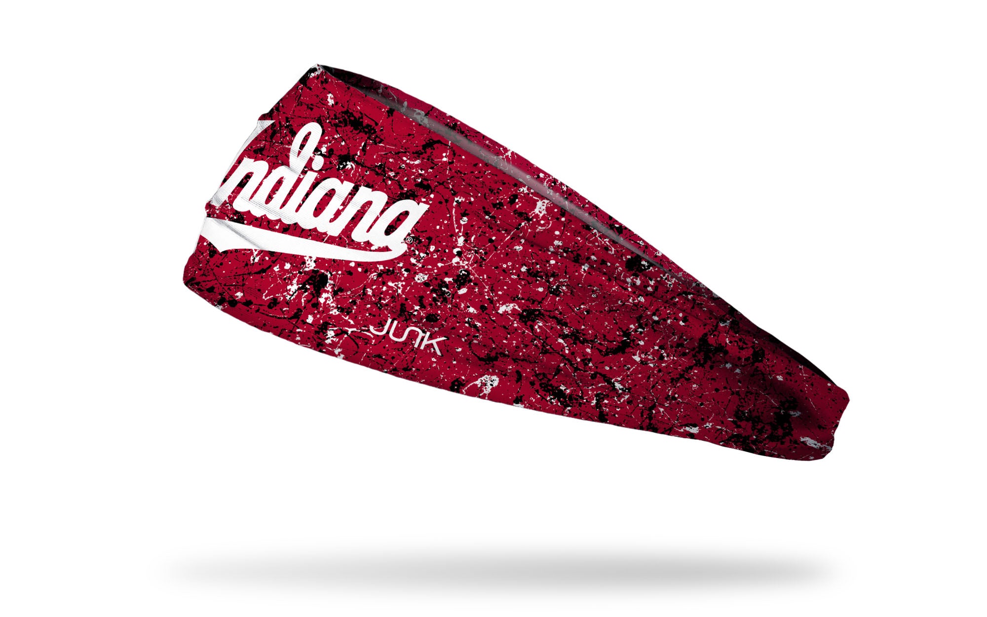 Indiana University Script Splatter Big Bang Lite Headband - Comfortable & Stylish College Accessory for Sports, Workouts, and Campus Life