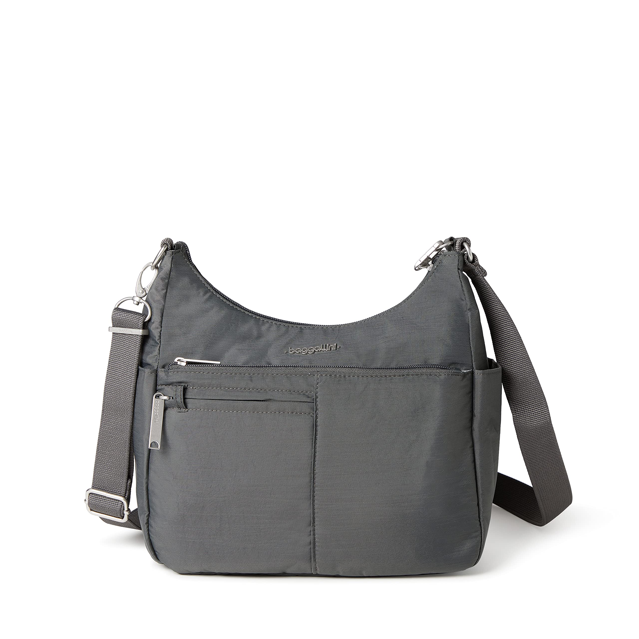 Baggallini Securtex Anti-Theft Crossbody Bag for Women - RFID Blocking, Lightweight & Water-Resistant Travel Purse - Perfect for Shopping, Commuting & Vacation Use