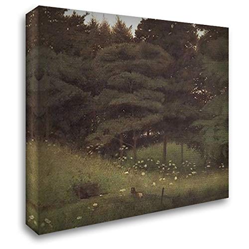 The Dead Knight 22x20 Gallery Wrapped Canvas Art Print by Robert Bateman - Gothic Home Decor, Medieval Wall Art for Living Room & Office