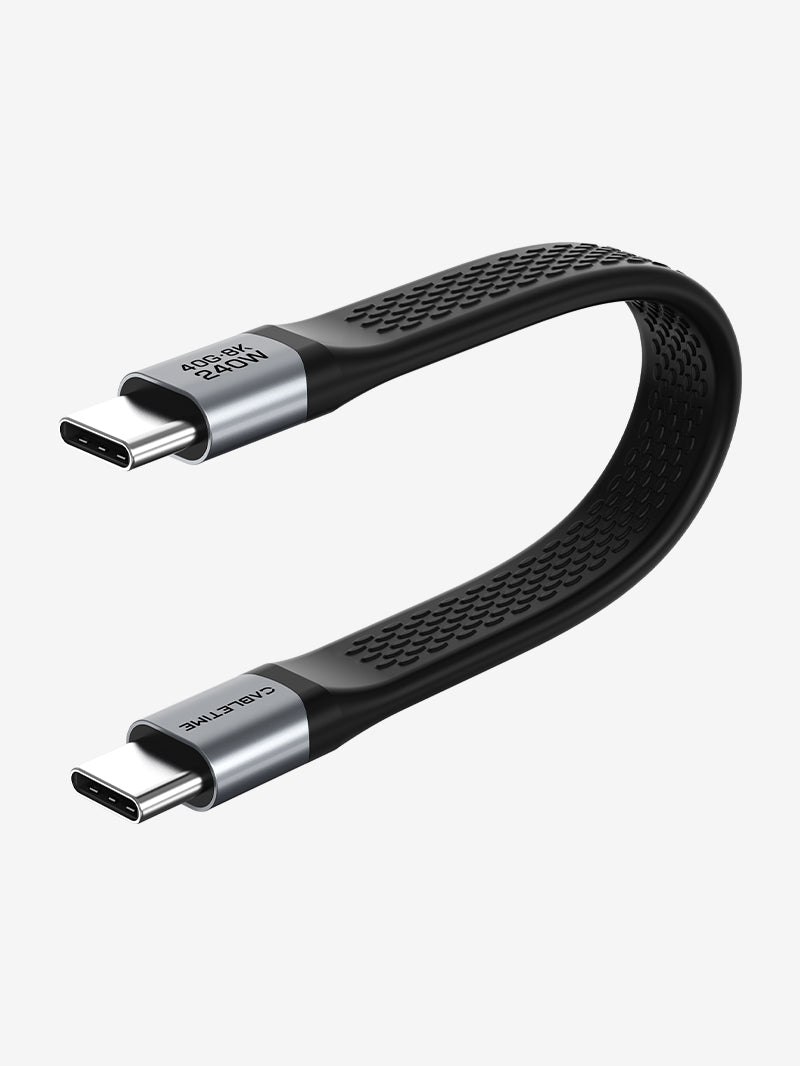 High-Speed USB 4 Type C Cable - 40Gbps Data Transfer, 240W Fast Charging, 8K@60Hz Video - Perfect for MacBook Pro, Gaming Laptops & 4K Monitors