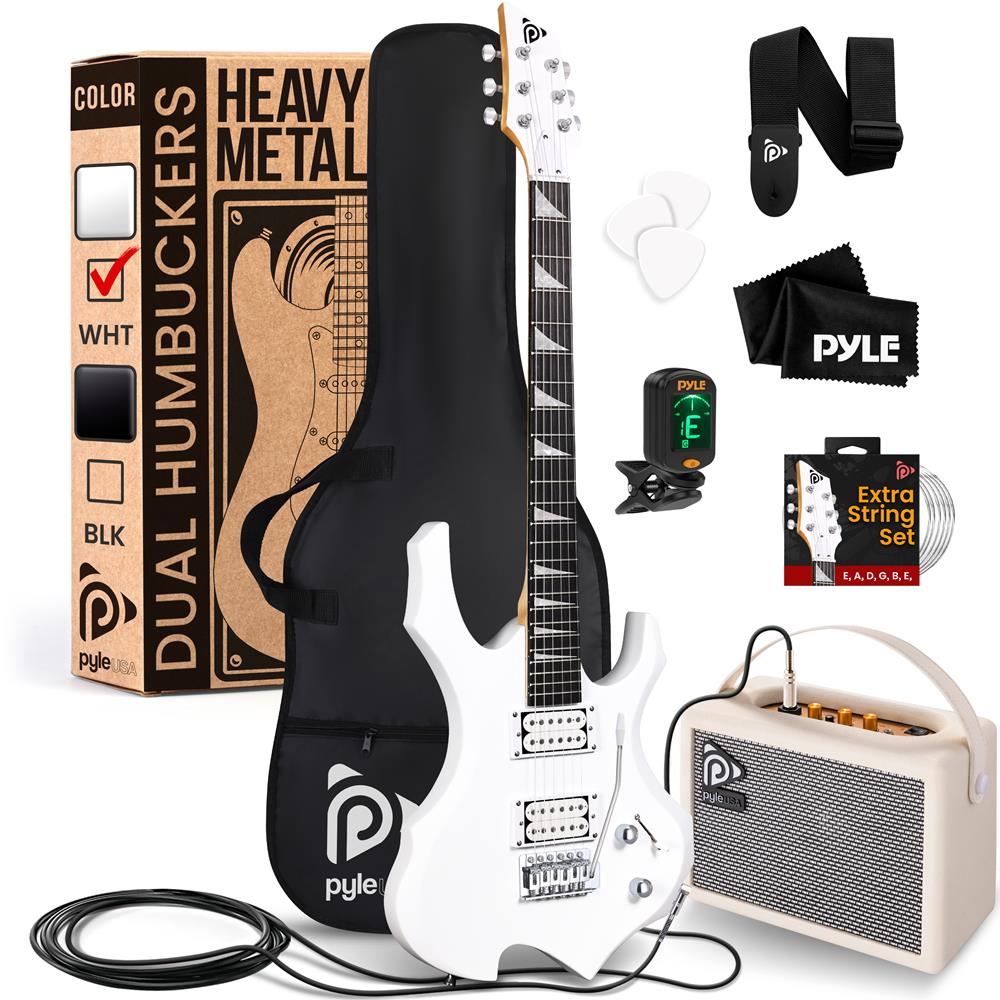 Complete Electric Guitar Starter Kit with Amp, Tuner & Accessories – Perfect for Beginners, Practice & Live Performances