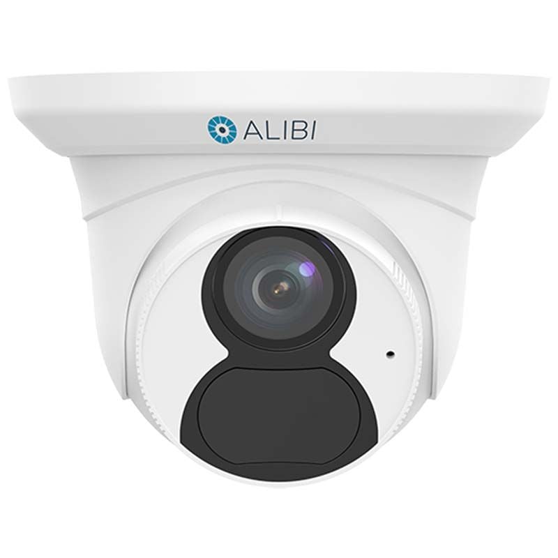 Alibi Vigilant Performance 8MP 98ft IR SmartSense Fixed IP Turret Security Camera - Indoor/Outdoor Surveillance for Home & Business Protection