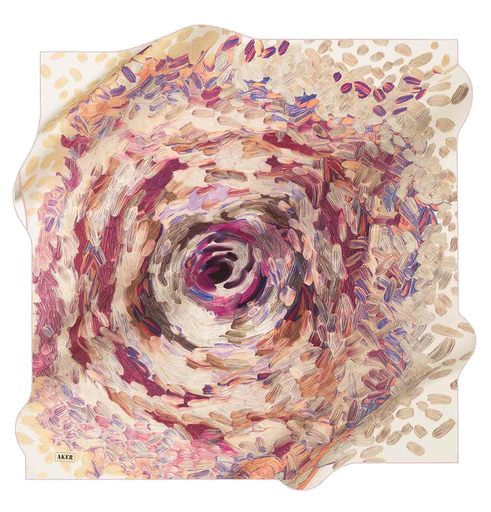 Turkish Silk Hijab Scarf - Lightweight & Breathable for Women - Spring/Summer Fashion 2020 (Style #8065 391) - Perfect for Daily Wear, Prayer, and Special Occasions