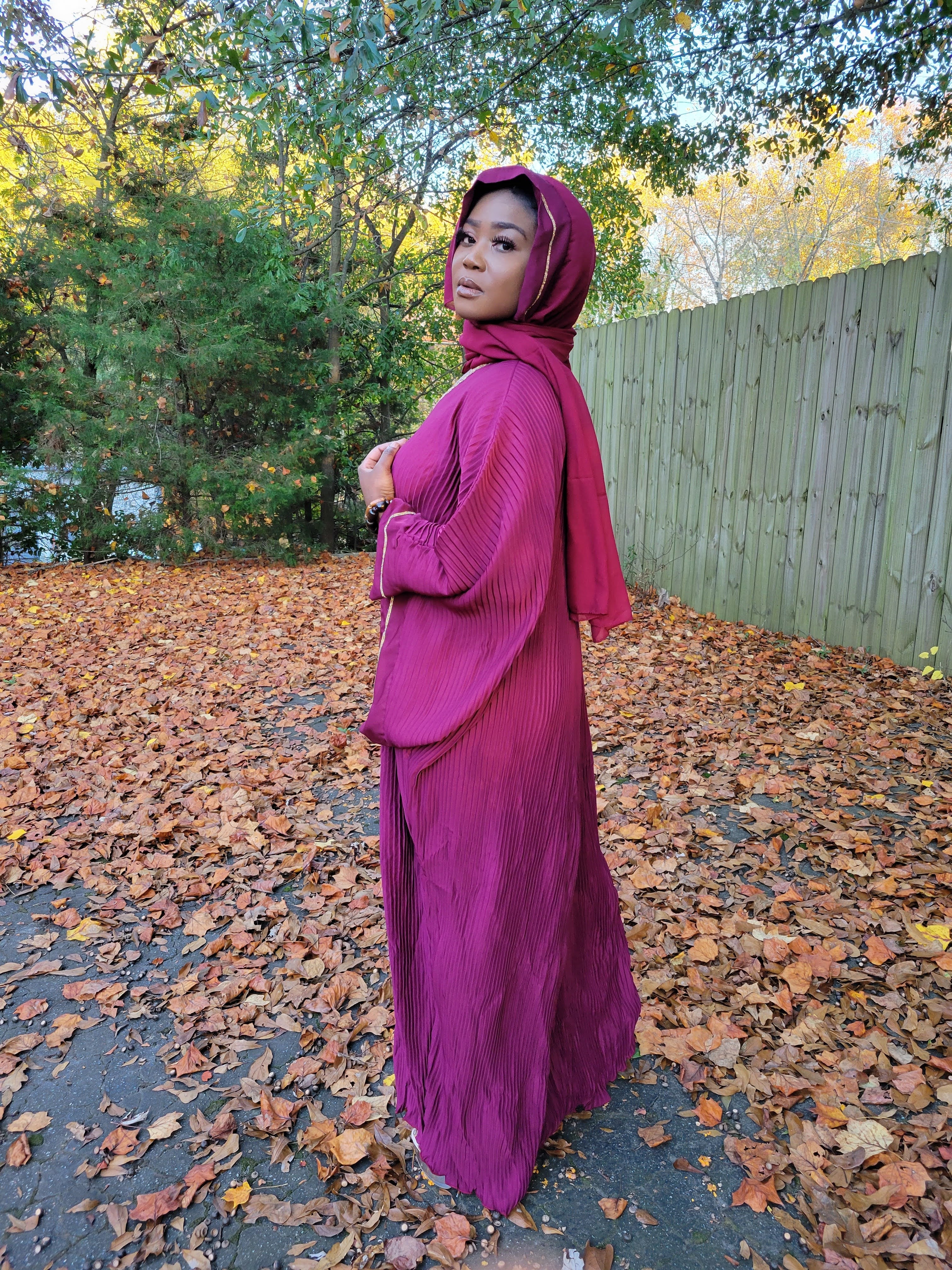 Stylish Malaika Burgundy African Ribbed Kaftan Dress DPXDK21 - Elegant Loose Fit Maxi Dress for Women, Perfect for Beach Vacations, Cultural Events & Summer Parties