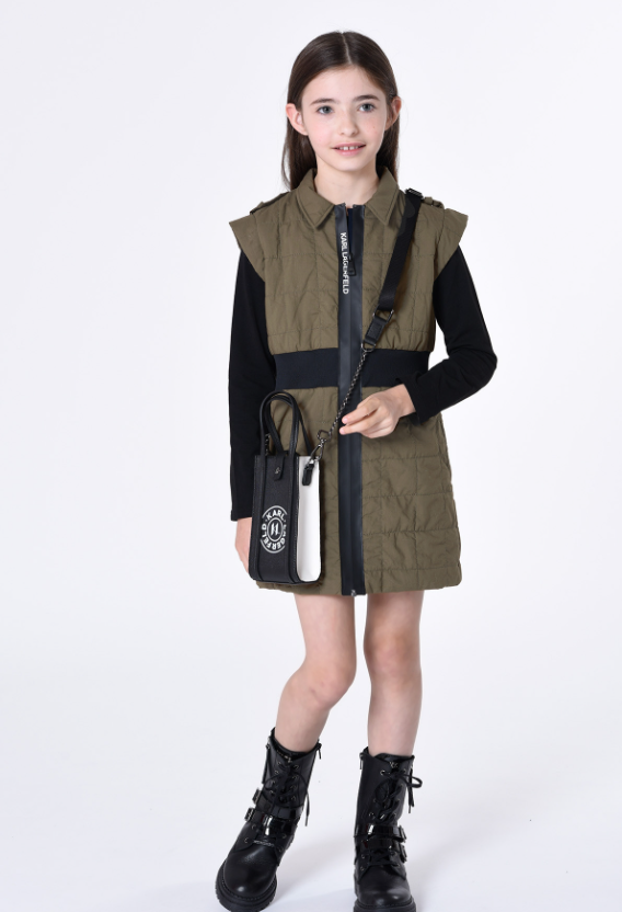 KARL LAGERFELD Girls' Dress for Ages 3-13 Years | Fashionable Kids' Clothing for Parties, School & Special Occasions