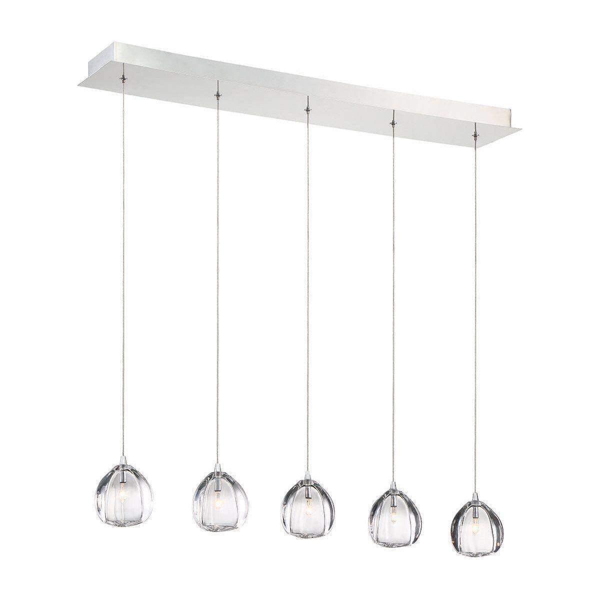 Lucido Chandelier - Elegant Crystal Ceiling Light Fixture for Dining Room & Living Room | Perfect for Home Decor & Wedding Venue Lighting