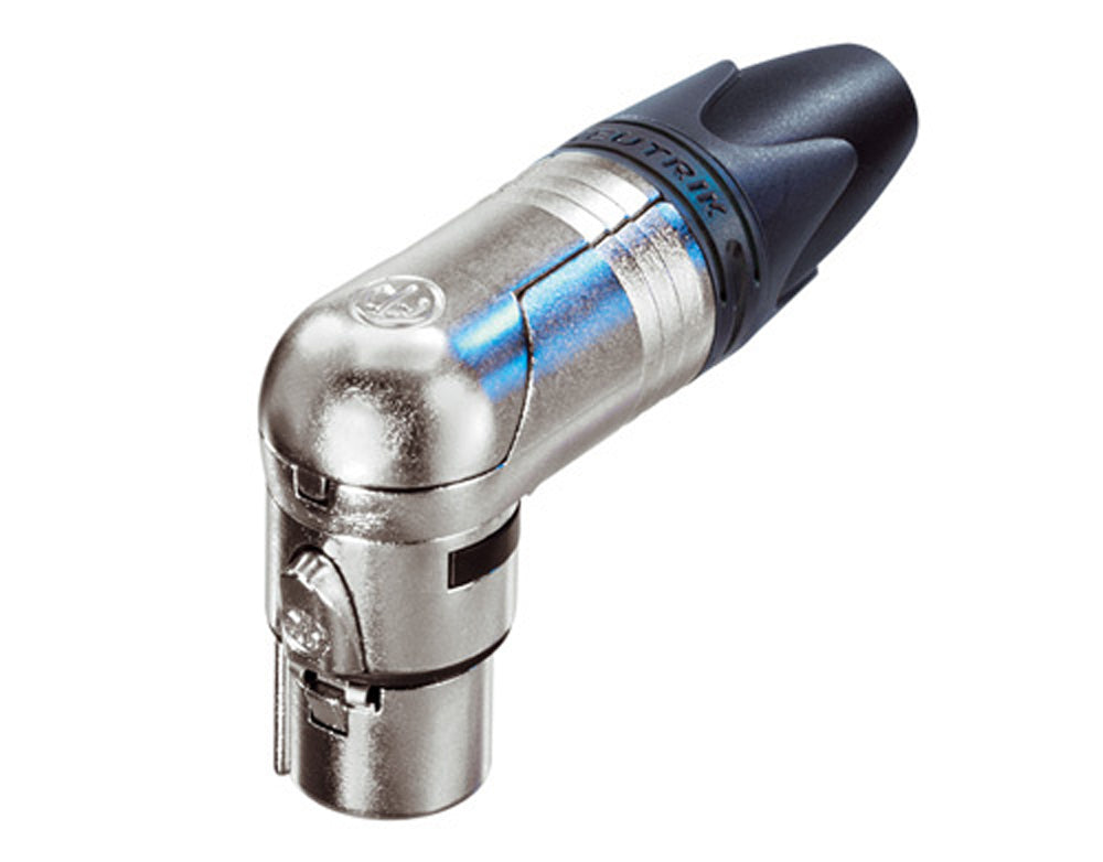 Neutrik NC3FRX XLR Plug - Professional Audio Connector for Studio Equipment, Live Sound, and DJ Gear