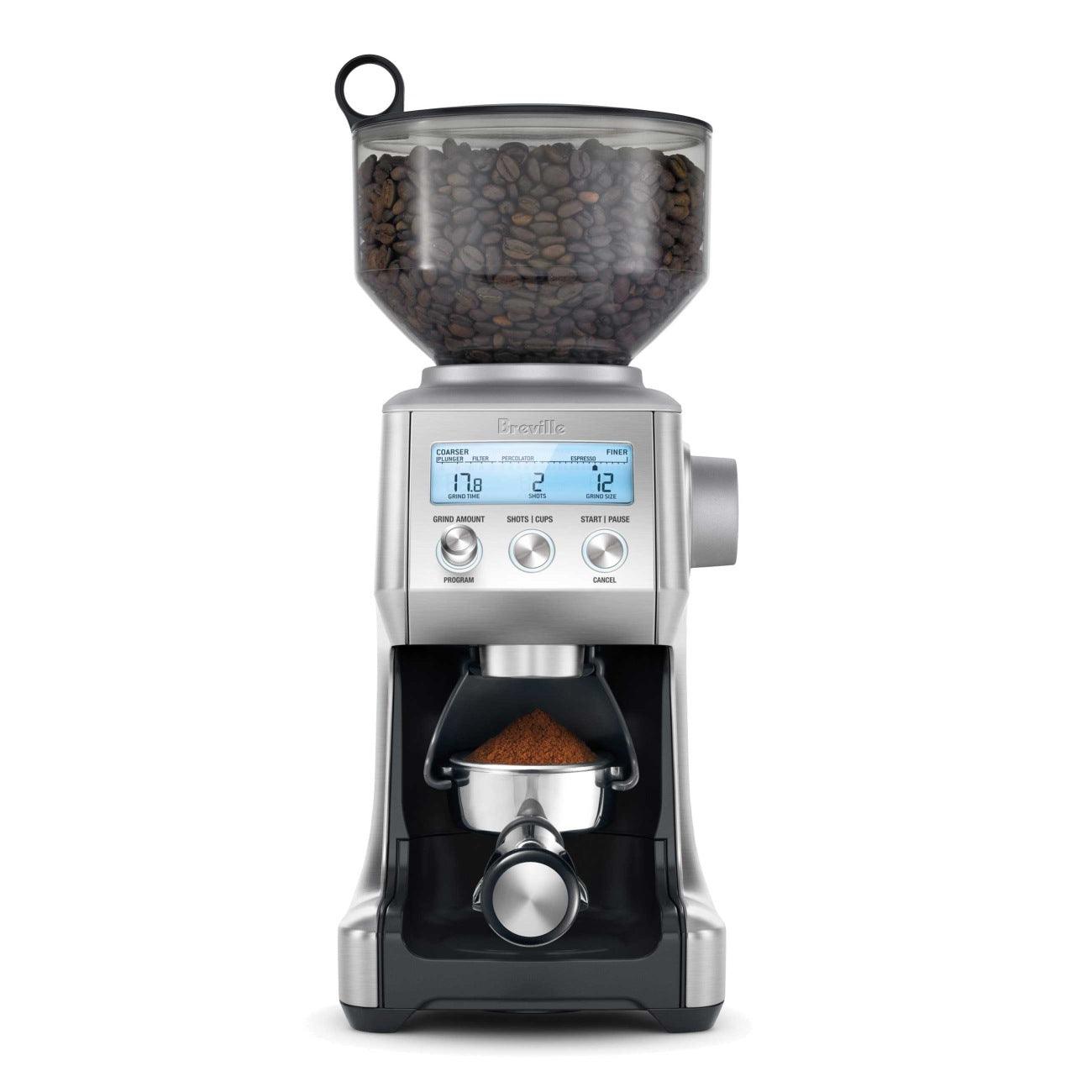 Breville BCG820BSSXL Smart Grinder Pro - Precision Coffee Grinder for Espresso, Drip & French Press - Stainless Steel Conical Burr with 60 Settings - Perfect for Home Baristas & Coffee Enthusiasts