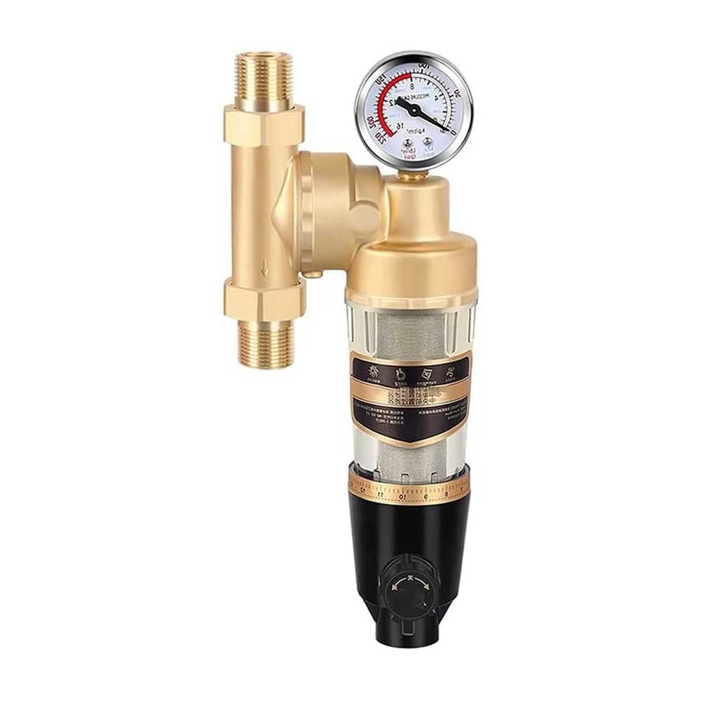 Zhangchi Whole House Water Filter System - Reusable & Flushable Pre-Filter for 4-Point & 6-Point Connections (20PPR) | Protects Pipes & Appliances | Ideal for Homes, Apartments & RV Water Filtration