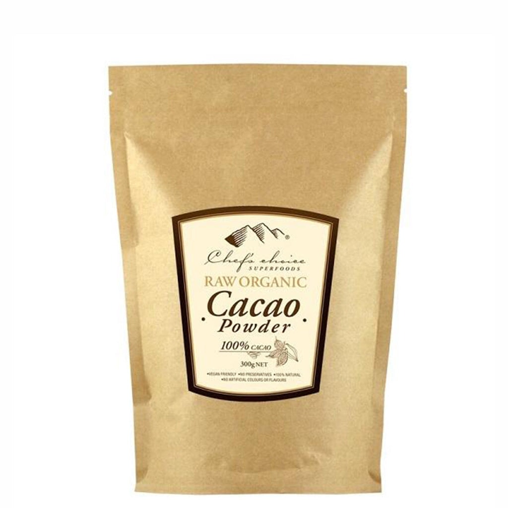 Organic Cacao Powder for Baking & Cooking - Premium Unsweetened Cocoa Powder for Hot Chocolate, Desserts, Smoothies & Healthy Recipes - Chefs Choice 100% Pure Natural Cocoa