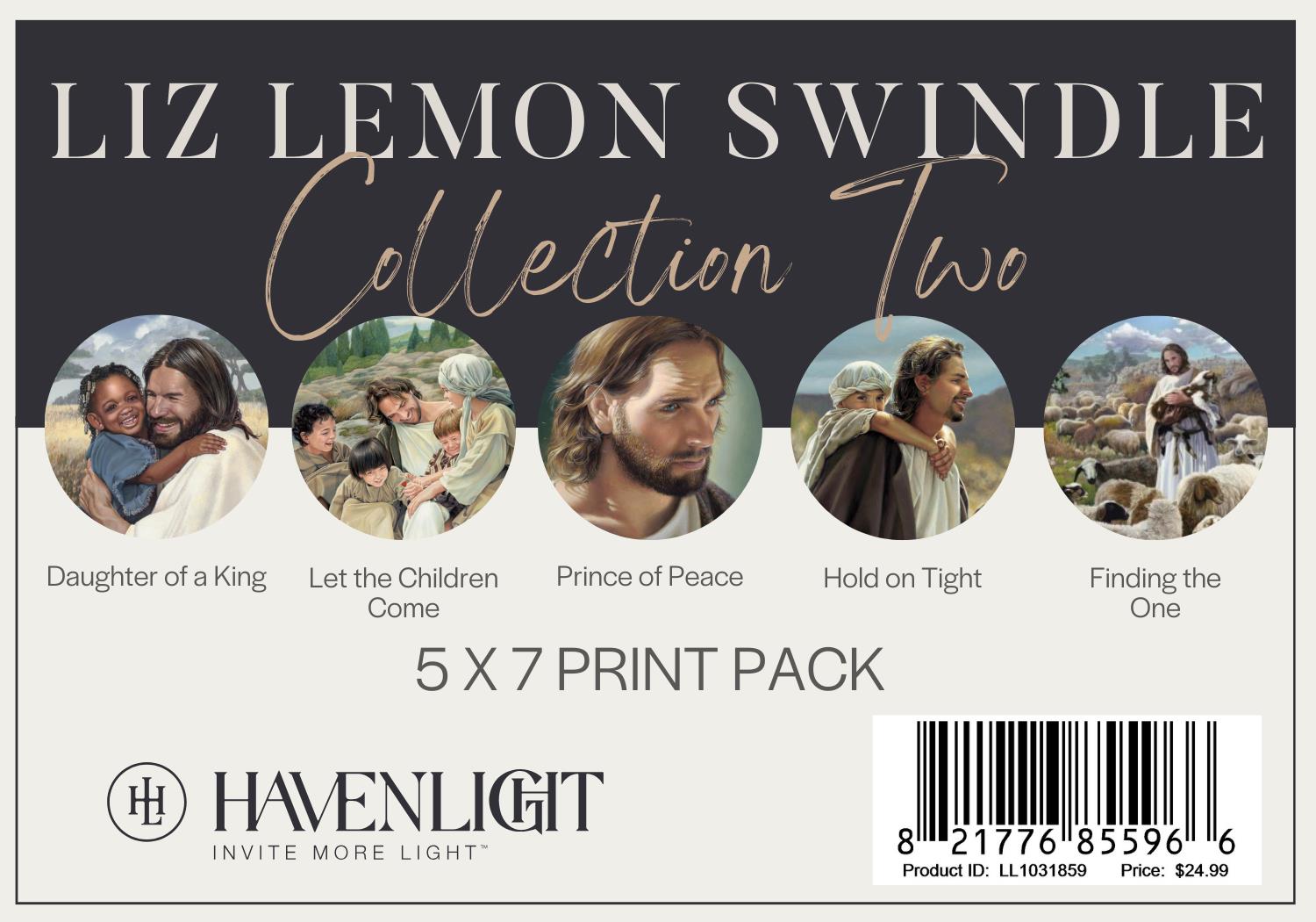5 X 7 Art Prints Set - Liz Lemon Swindle Collection 2 - Perfect for Home Decor, Office Wall Art & Gift Giving