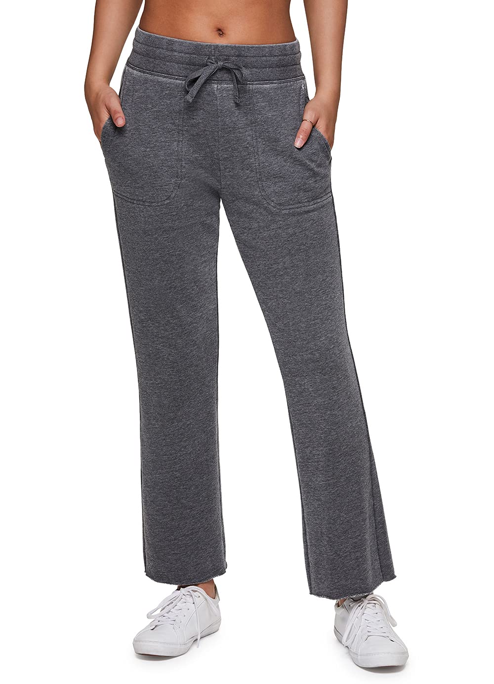 RBX Active Women's Lightweight French Terry Jogger Sweatpants with Pockets - Comfortable Lounge & Workout Pants for Yoga, Running, and Casual Wear
