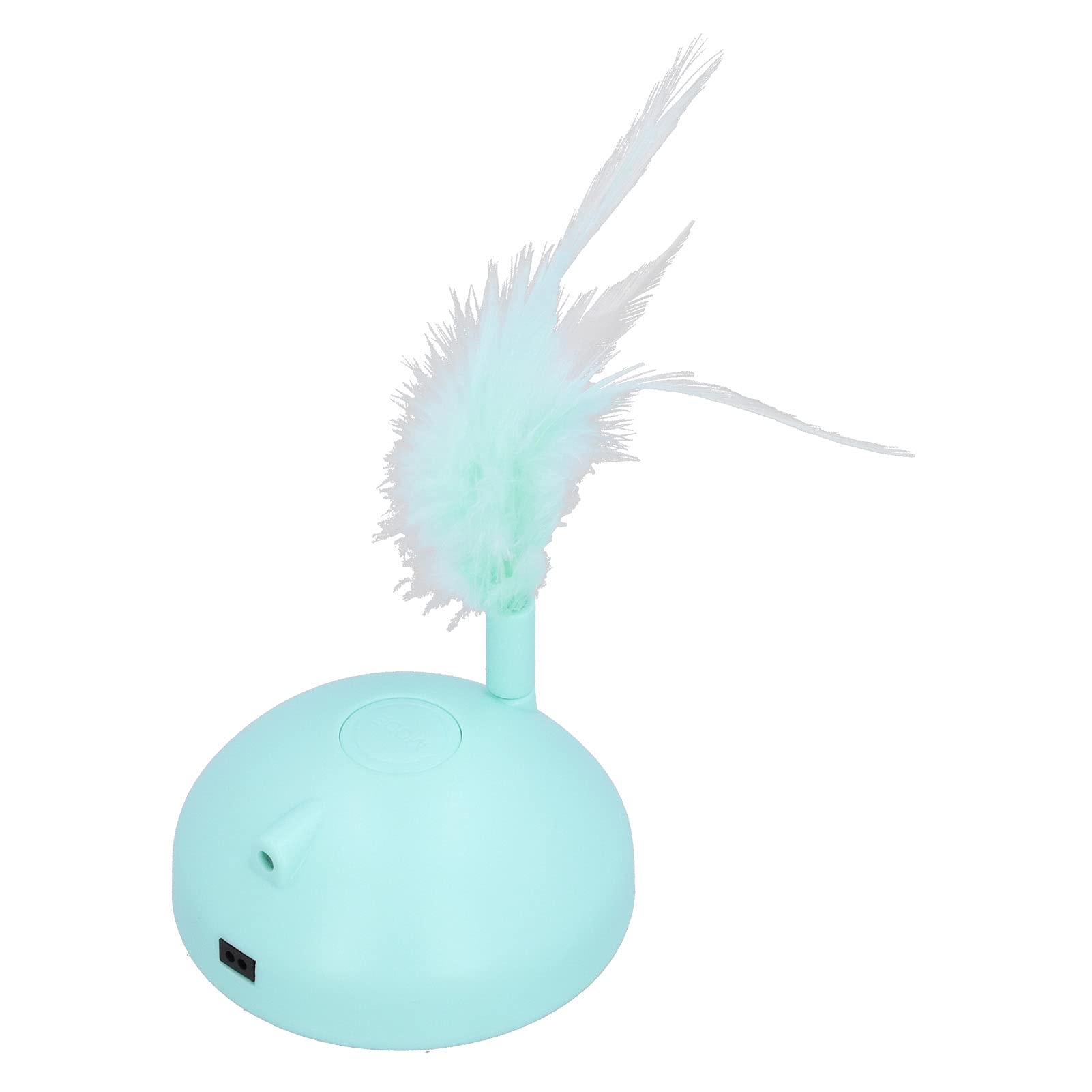 01 Flashing Funny Cat Electric Toy with Automatic Steering & Infrared Sensor - Interactive Feather Turntable Scratching Toy for Indoor Cats - Perfect for Playtime, Exercise, and Stress Relief
