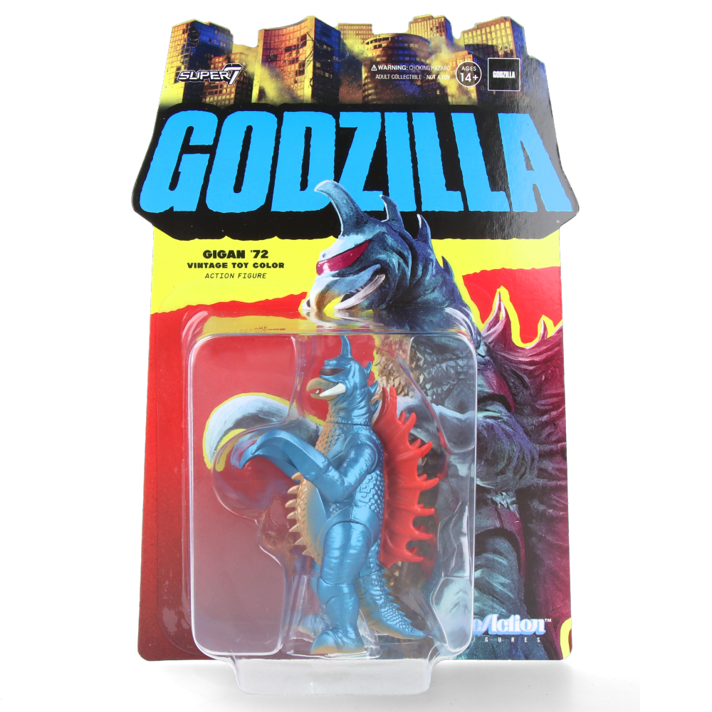Gigan Toy Recolor - Toho ReAction Figure - Collectible Japanese Kaiju Monster for Display & Play