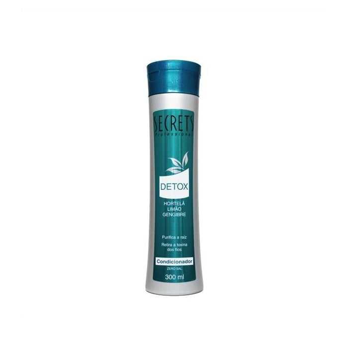 Detox Oil Control Purifying Antioxidant Hydration Hair Conditioner 300ml - Deep Cleansing & Moisturizing for Oily Scalp & Dry Ends - Perfect for Daily Hair Care & Post-Workout Refreshment