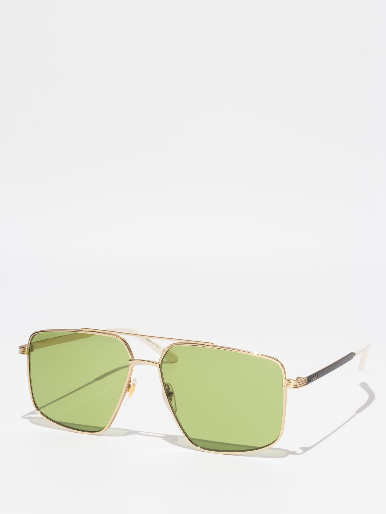 GUCCI GG0941S 002 Gold & Black Sunglasses for Women - Luxury Designer Shades for Beach, Driving & Outdoor Fashion