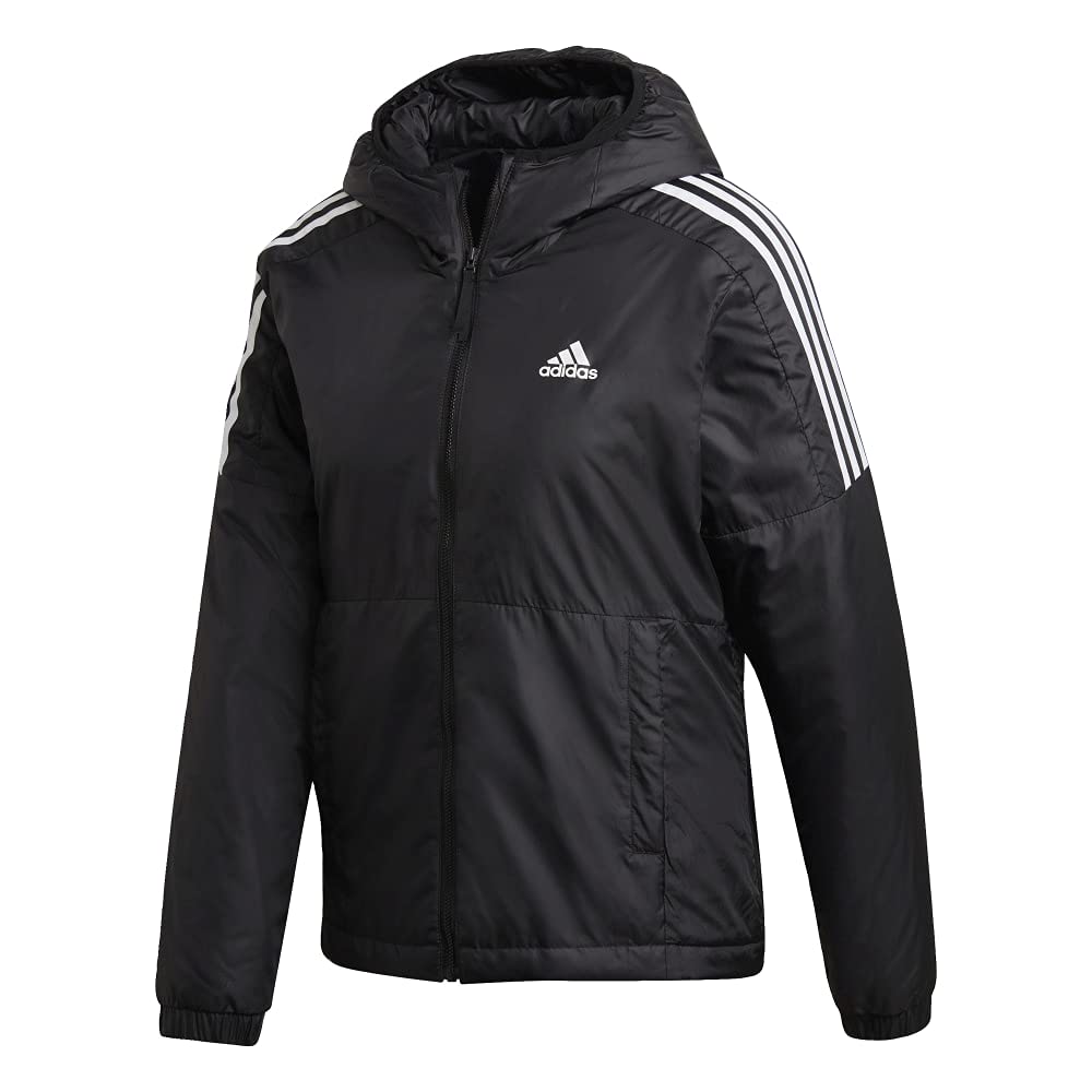 Adidas Women's Essentials Insulated Hooded Jacket - Lightweight Winter Coat for Running, Hiking & Outdoor Activities