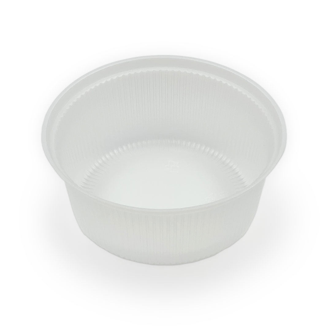 Disposable White Paper Takeout Noodle Bowls with Inner Topping Trays - 40 fl oz (600/Case) - Perfect for Restaurants, Food Trucks & Catering Events