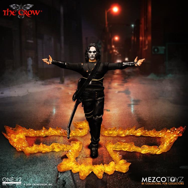 The Crow: One:12 Collective Eric Draven Action Figure - Highly Detailed Collectible for Movie Fans & Display