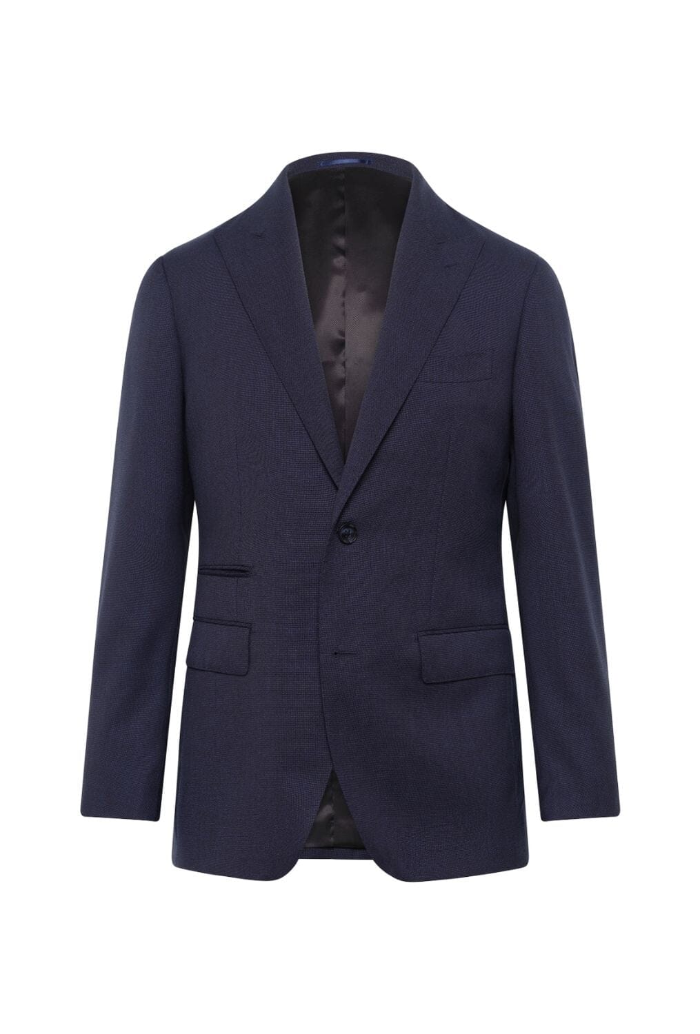 Jonah Suit for Men - Premium Blue Textured Wool Blazer | Formal & Business Attire for Office, Weddings & Special Occasions