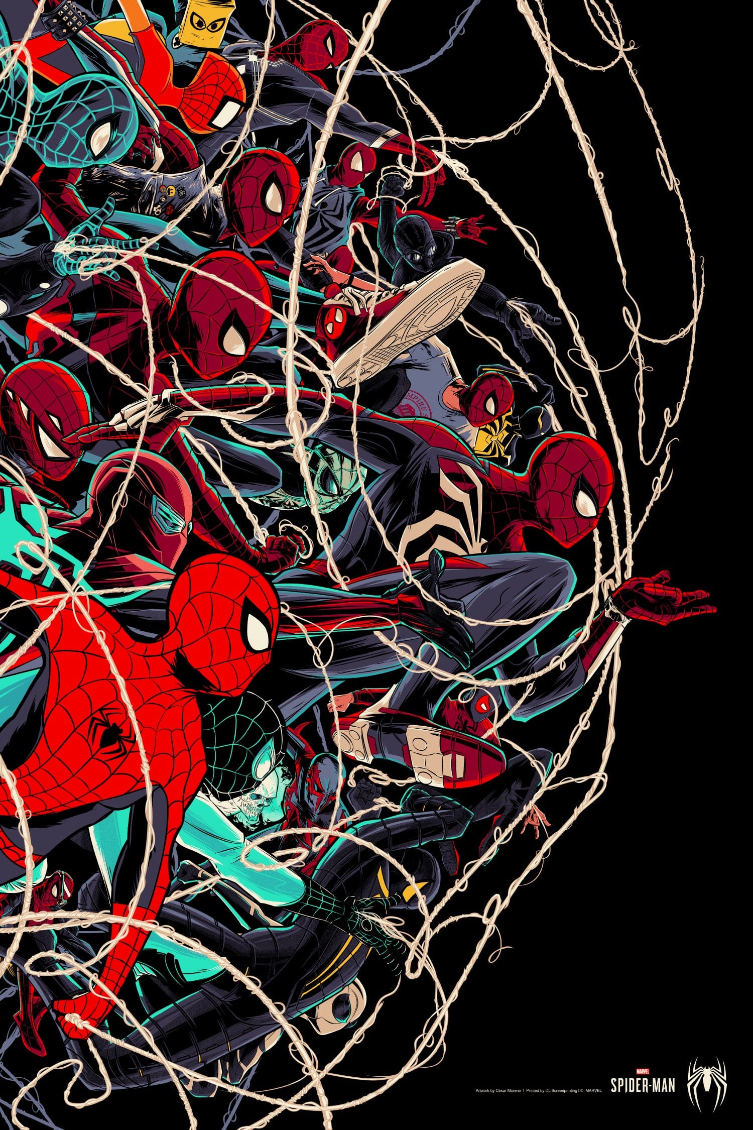 Marvel's Spider-Man Poster - High-Quality Superhero Wall Art for Home, Office & Gamer Room Decor - Perfect for Marvel Fans & Comic Book Lovers