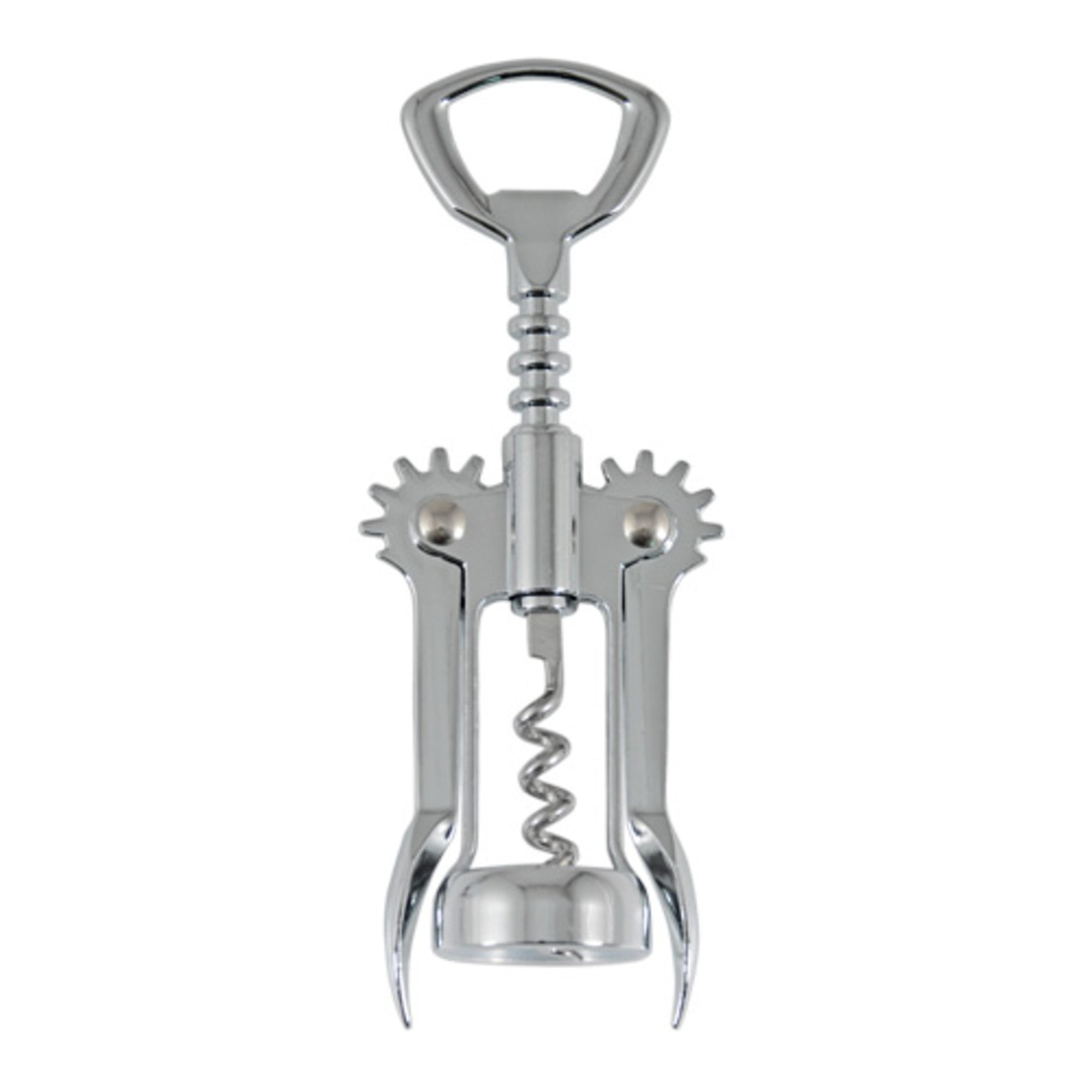 Premium Soar Chrome Winged Corkscrew - Elegant Wine Bottle Opener for Home, Restaurants & Gifts | Smooth Cork Removal for Wine Lovers & Entertaining