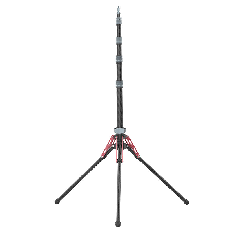 Ulanzi MT 49 Carbon Fiber Light Stand & Camera Tripod - 6.4 Feet Portable Photography Support for Studio, Outdoor Shooting, Vlogging & YouTube Content Creation