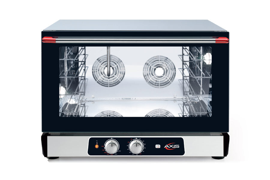 AX 824RH Full-Size Convection Oven with Humidity Control - Perfect for Baking, Roasting, and Reheating in Restaurants & Bakeries
