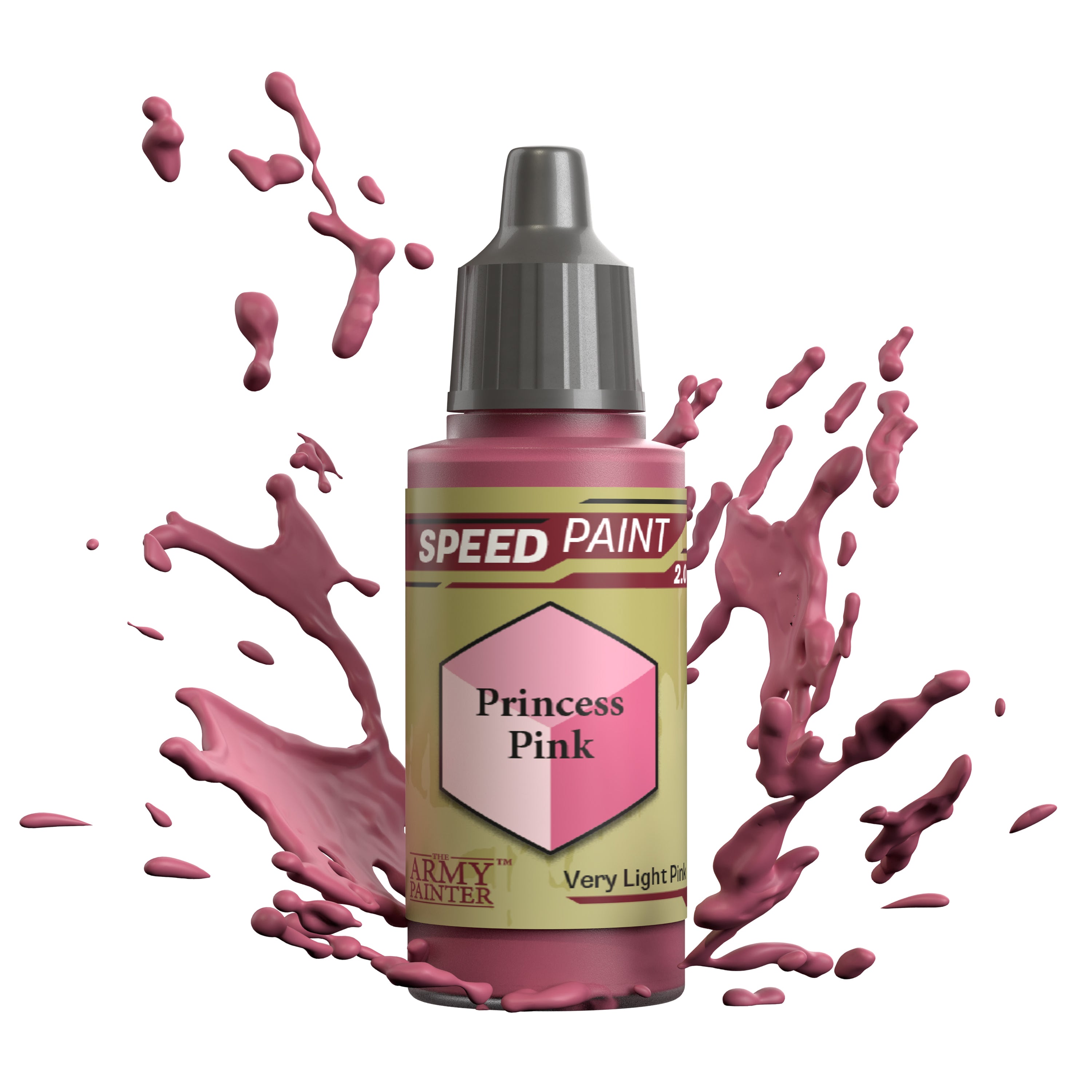 Speedpaint: Princess Pink Watercolor Paint Set - Perfect for Kids Art Projects, DIY Crafts & School Activities