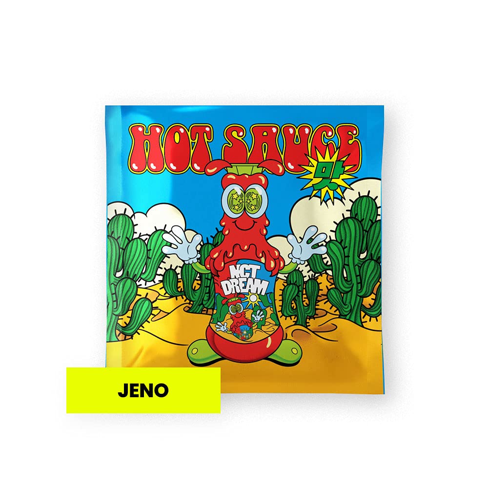 NCT DREAM 1st Album - Hot Sauce Jewel Case Version (JENO) | K-Pop Collectible CD for Fans, Gift Idea, Music Lovers | Perfect for Concerts, Fan Meetings & Display