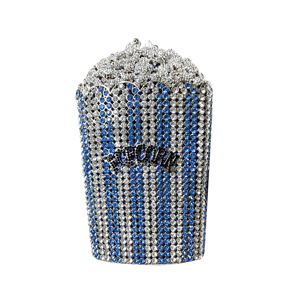 DEBIMY Women's Sparkly Rhinestone Evening Clutch Purse - Elegant Wedding Cocktail Party Handbag for Women & Girls | Perfect for Prom, Date Night & Special Occasions