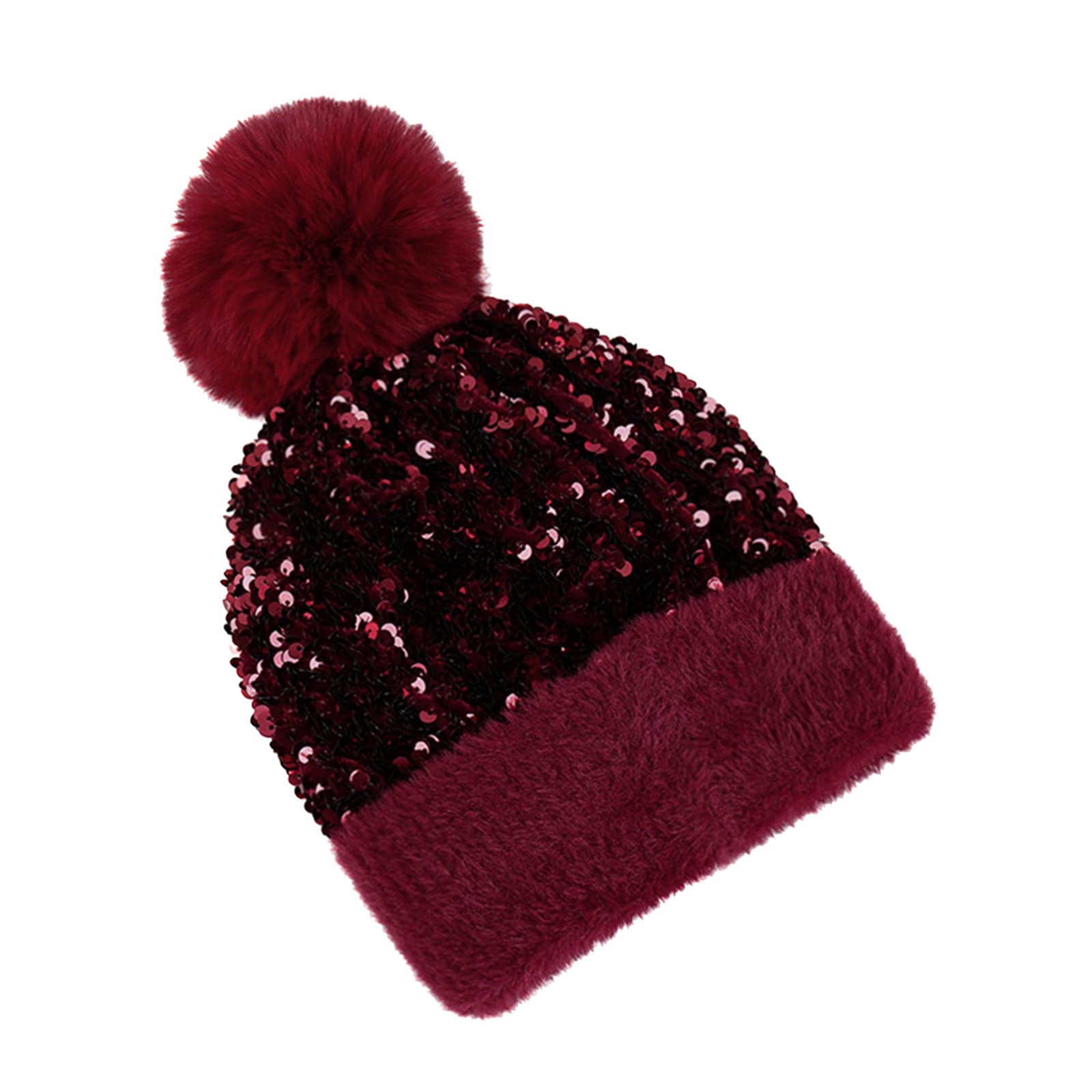 Women's Warm Knit Ski Hat - Crochet Beanie for Winter Sports & Casual Fashion - Perfect for Skiing, Snowboarding & Outdoor Activities