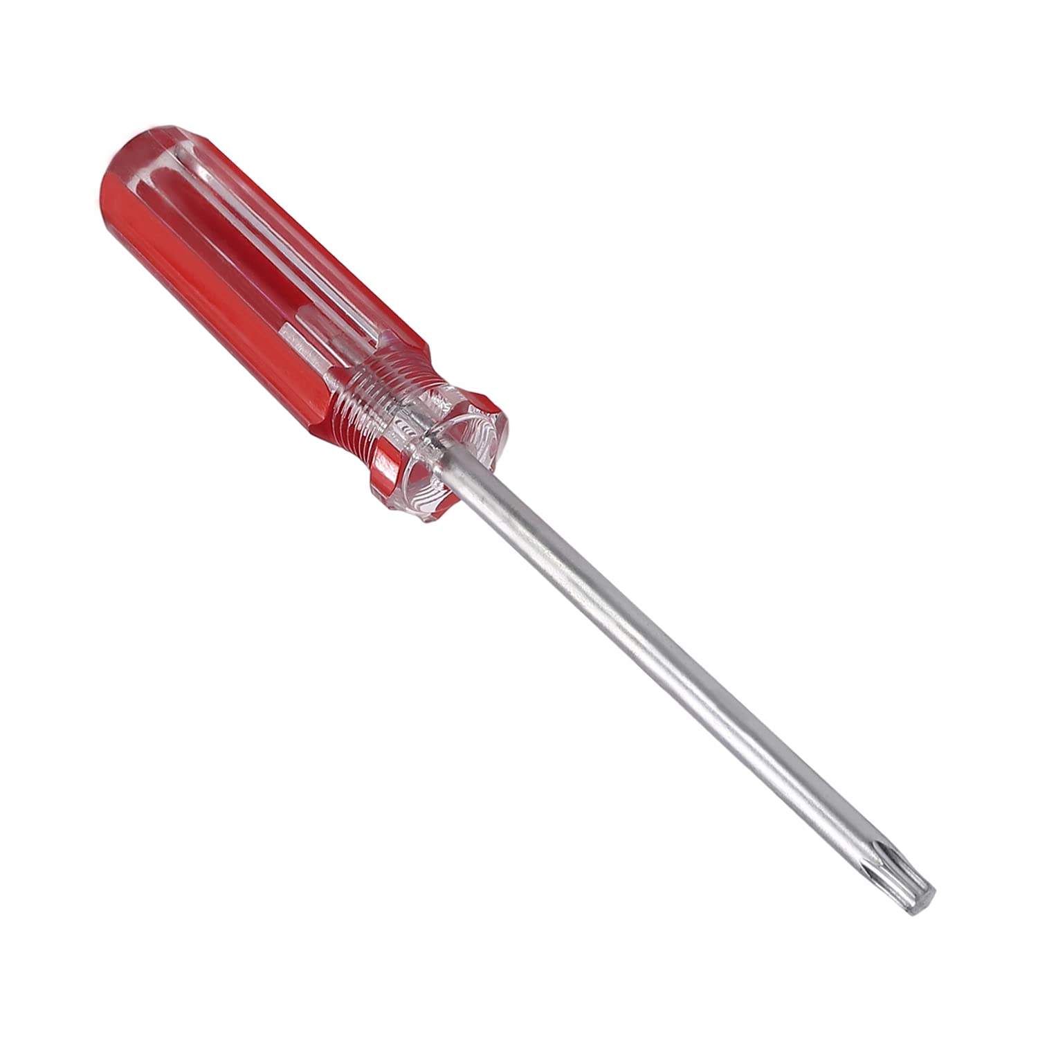 Utoolmart T30 Torx Screwdriver - 100mm Magnetic Tip with 85mm Ergonomic Plastic Handle | 45# Steel Shaft for Home Repair, Electronics, DIY Crafts & Automotive Maintenance | Durable 1-Piece Screwdriver Set