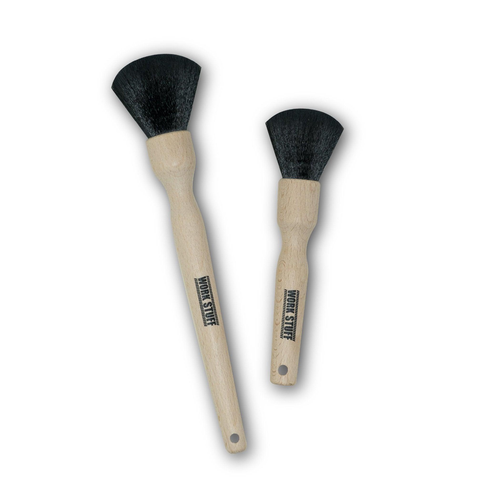 WORK STUFF Detailing Brush - Ultra Soft Bristles for Car Detailing, Interior Cleaning & Dusting - Perfect for Auto Detailing, Home Cleaning & DIY Projects