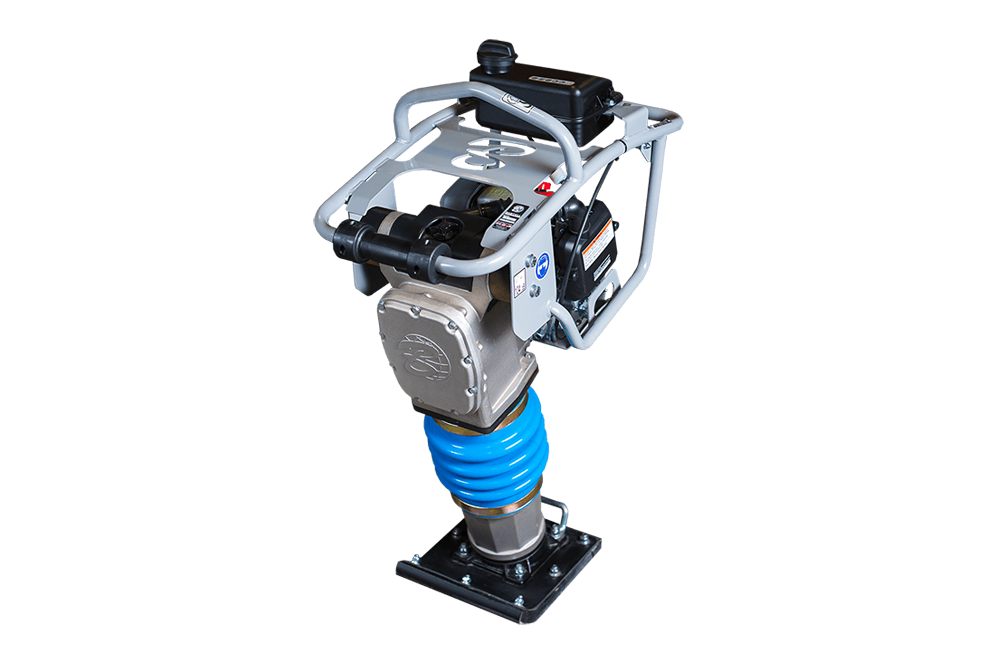 BT 1600 Compacting Rammer - Heavy Duty Gas Powered Tamping Rammer for Soil Compaction | Perfect for Construction, Landscaping & Road Repair Projects