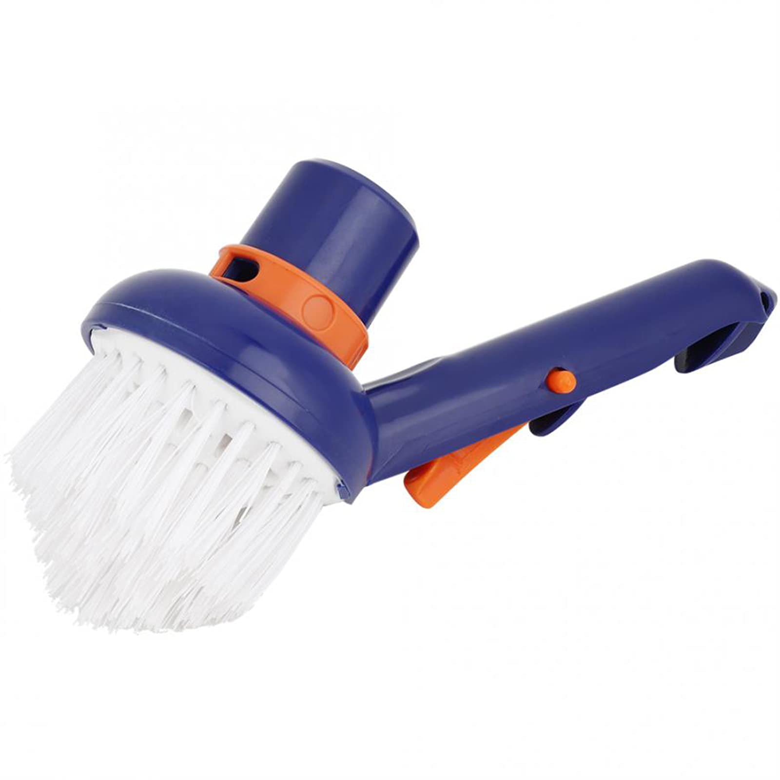Premium Pool Cleaning Brush with Fine Bristles - Step & Corner Vacuum Brush for Swimming Pools, Spas & Hot Tubs - Compatible with Standard Extension Rods & Hoses - Perfect for Deep Cleaning Hard-to-Reach Areas