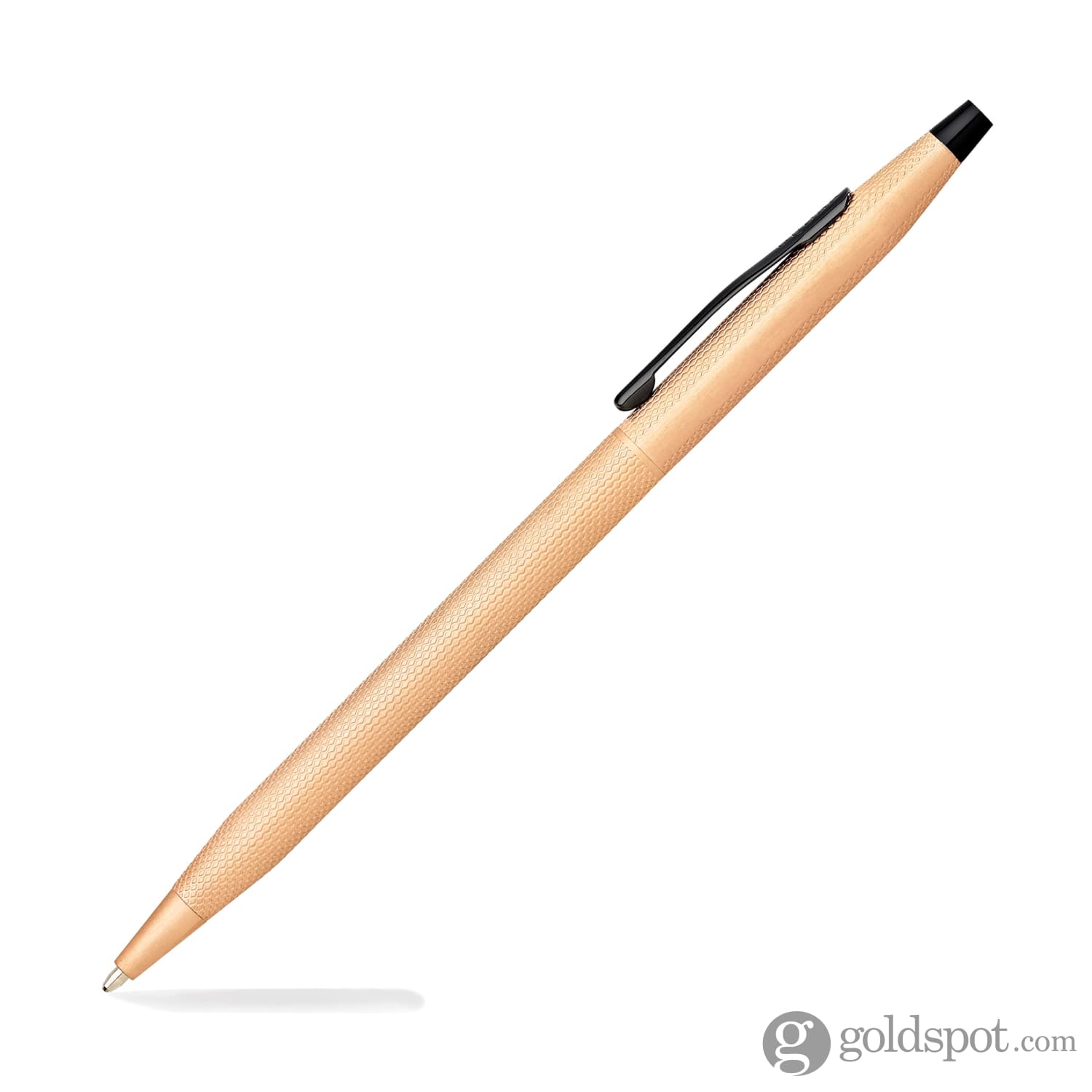 Premium Cross Classic Century Ballpoint Pen - Brushed Rose Gold PVD Finish with Diamond Engraving | Luxury Writing Gift for Professionals, Graduates & Executives | Perfect for Office, Business Meetings & Formal Occasions