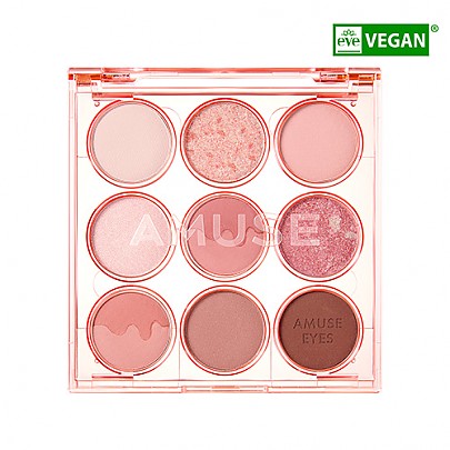 AMUSE 12-Color Eyeshadow Palette - Highly Pigmented & Long Lasting for Stunning Eye Makeup | Perfect for Parties, Weddings & Everyday Wear