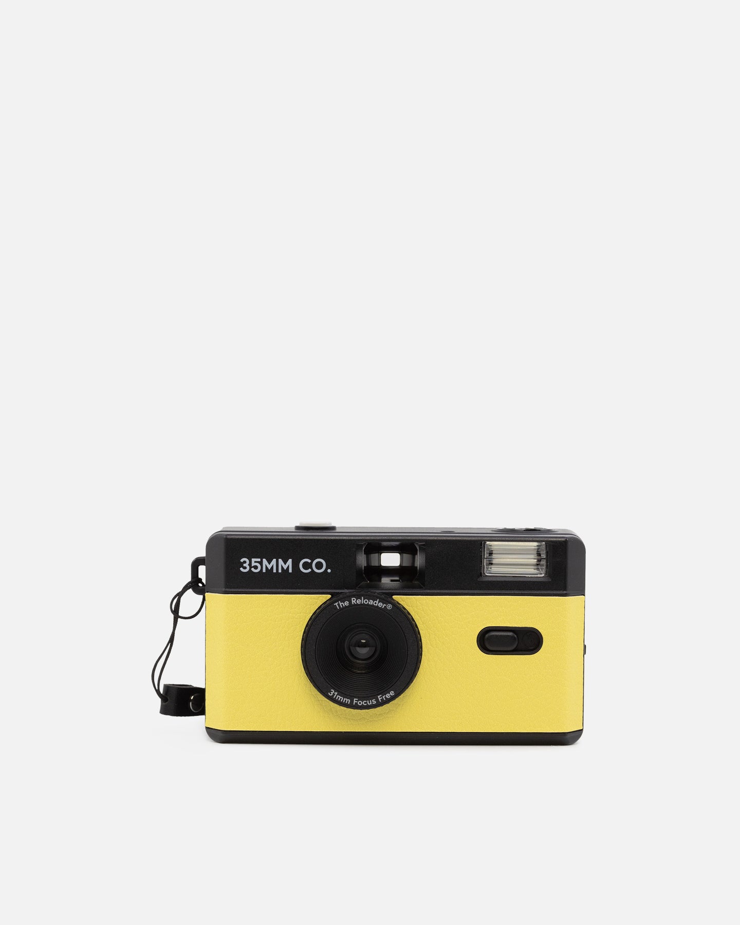 35mm Reusable Film Camera - The Reloader in Yellow | Vintage Style Analog Camera for Travel, Street Photography & Creative Shooting