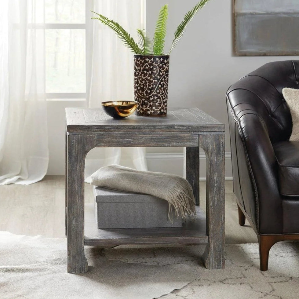 Beaumont Square End Table - Modern Side Table for Living Room, Bedroom, or Office - Perfect for Holding Lamps, Books, and Decor