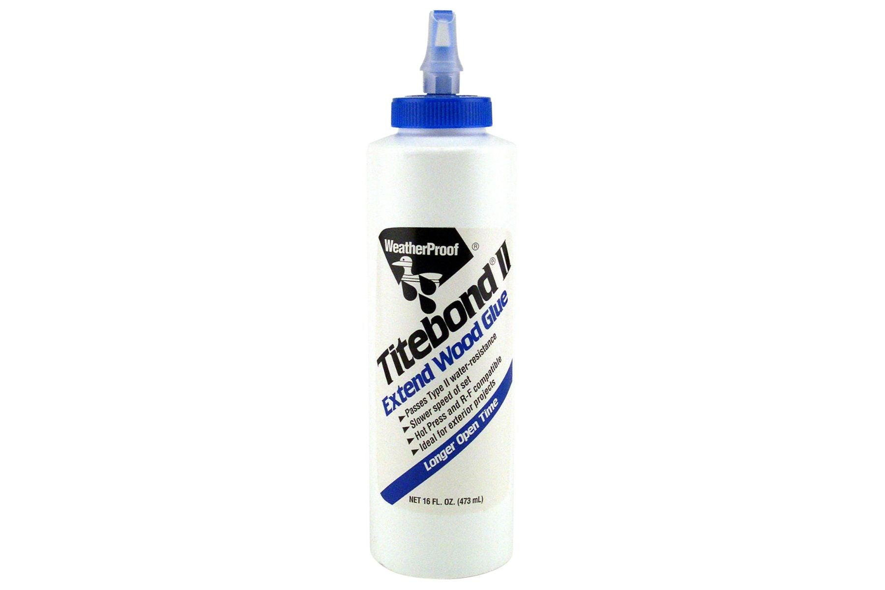 Titebond II Extend Wood Glue - Premium Waterproof Wood Adhesive for Carpentry, Woodworking & DIY Projects - Ideal for Furniture Repair, Cabinets & Outdoor Projects