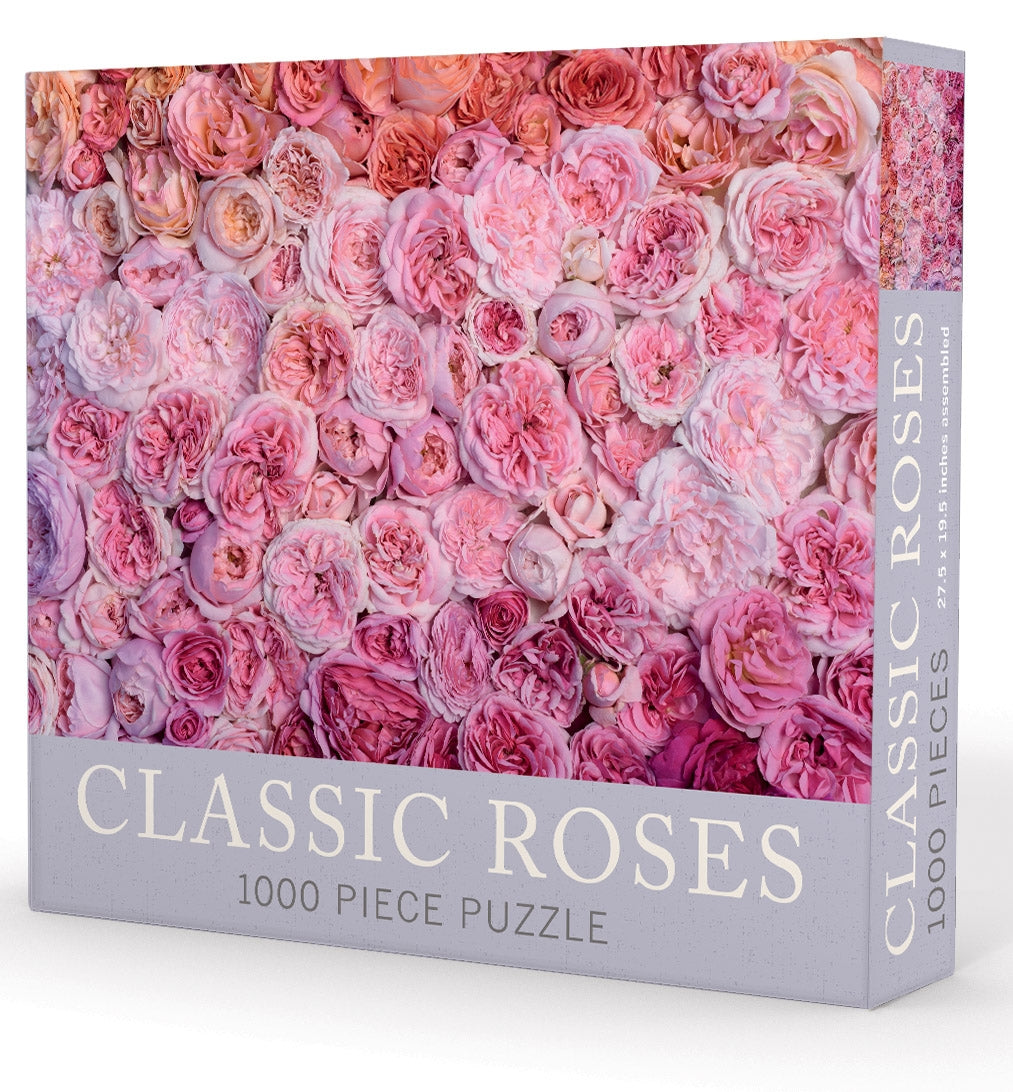 1000-Piece Classic Roses Jigsaw Puzzle for Adults - Beautiful Floral Puzzle for Relaxation & Home Decor
