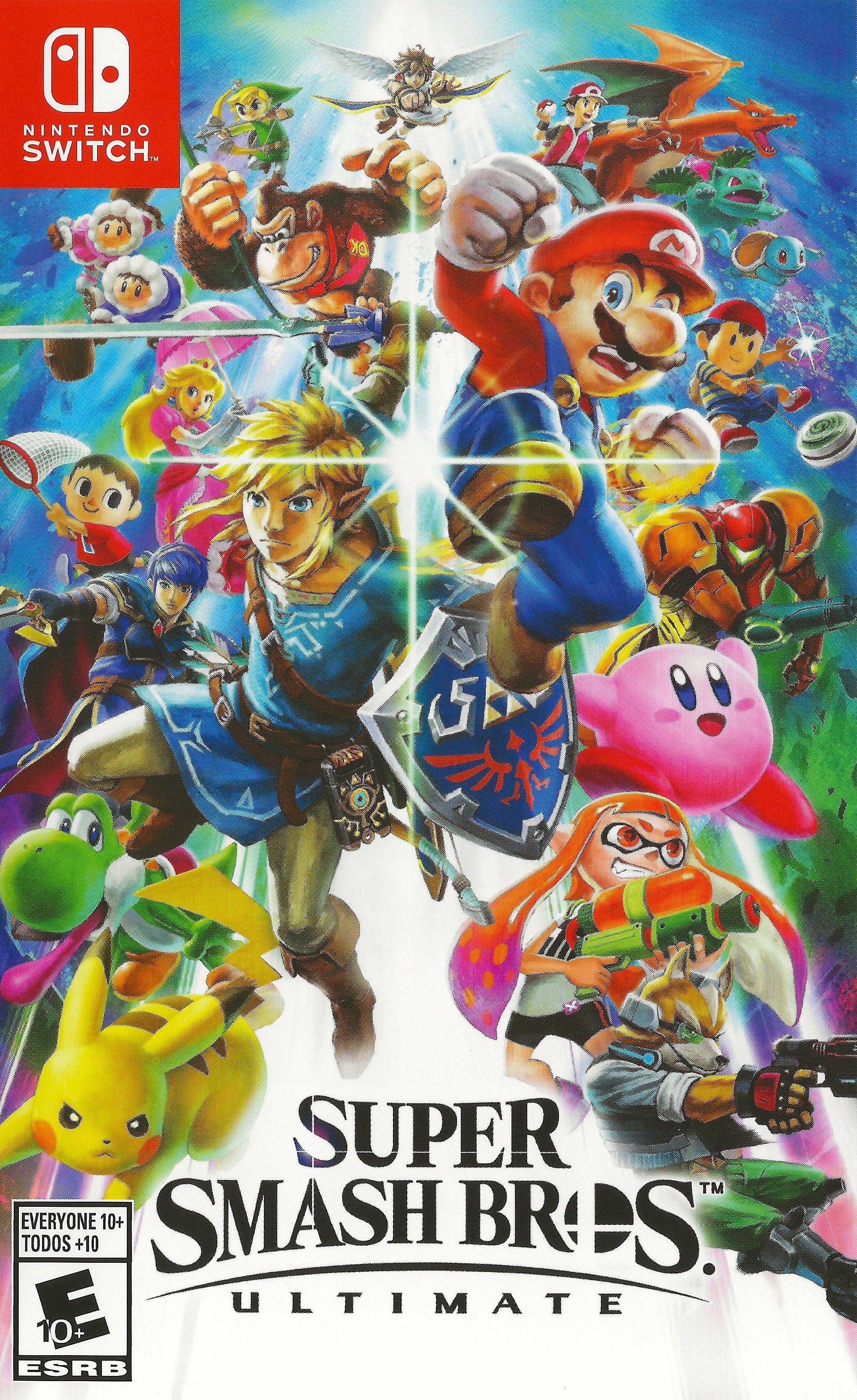 Super Smash Bros. Ultimate - Nintendo Switch Game | Multiplayer Fighting Game for All Ages | Perfect for Parties, Family Game Nights & Competitive Play