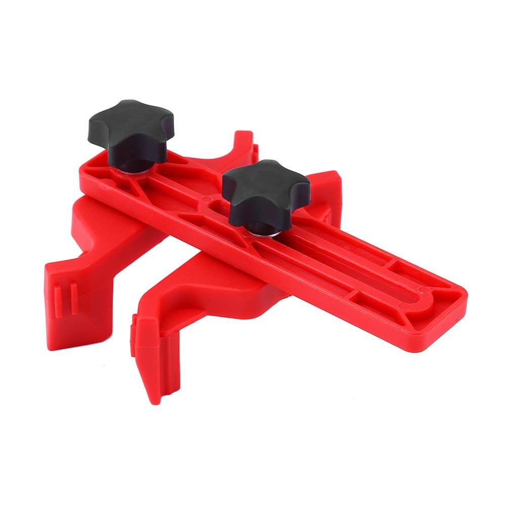 Universal 5-Piece Cam Locking Tool Set - Professional Red & Black Camshaft Lock Clamp Kit for Car Engine Repair & Maintenance | Perfect for DIY Mechanics & Automotive Professionals