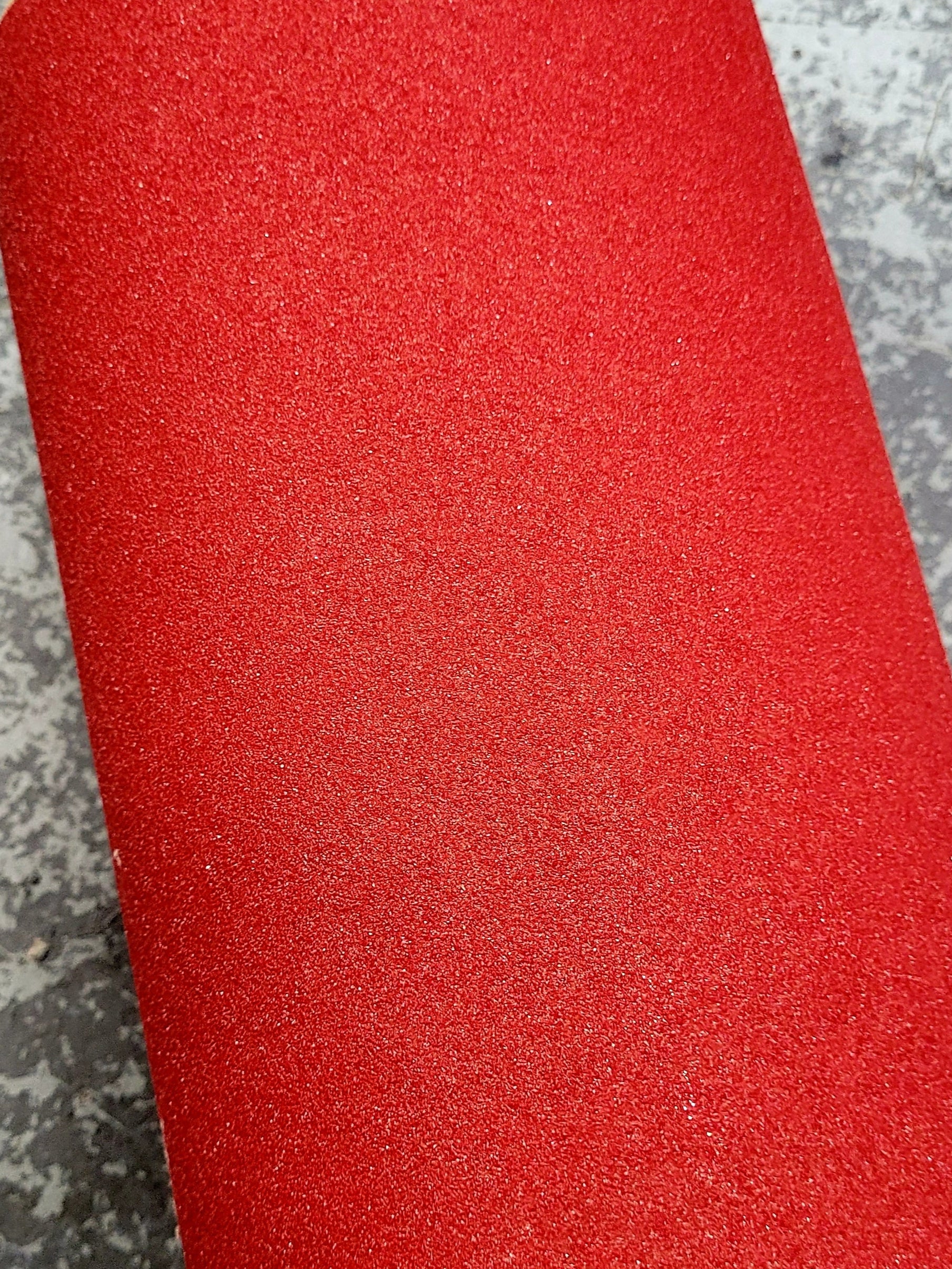 RED Skateboard Grip Tape 10x32 - Non-Slip Abrasive Deck Traction for Skateboards, Longboards - Perfect for Street Skating, Park Riding & Board Customization