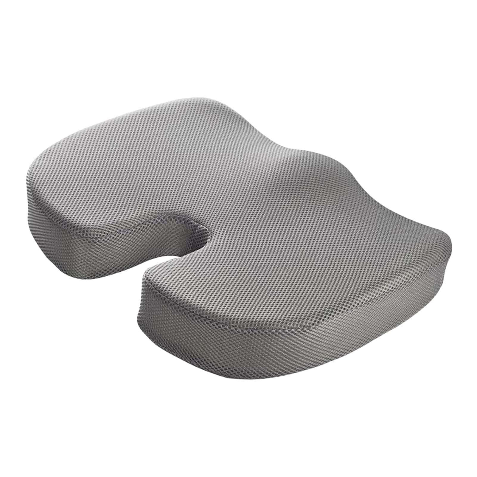 Memory Foam Coccyx Cushion for Back, Hip & Tailbone Pain Relief - Orthopedic Seat Cushion for Office Chair, Car Seat & Wheelchair - Perfect for Long Sitting, Driving & Post-Surgery Comfort