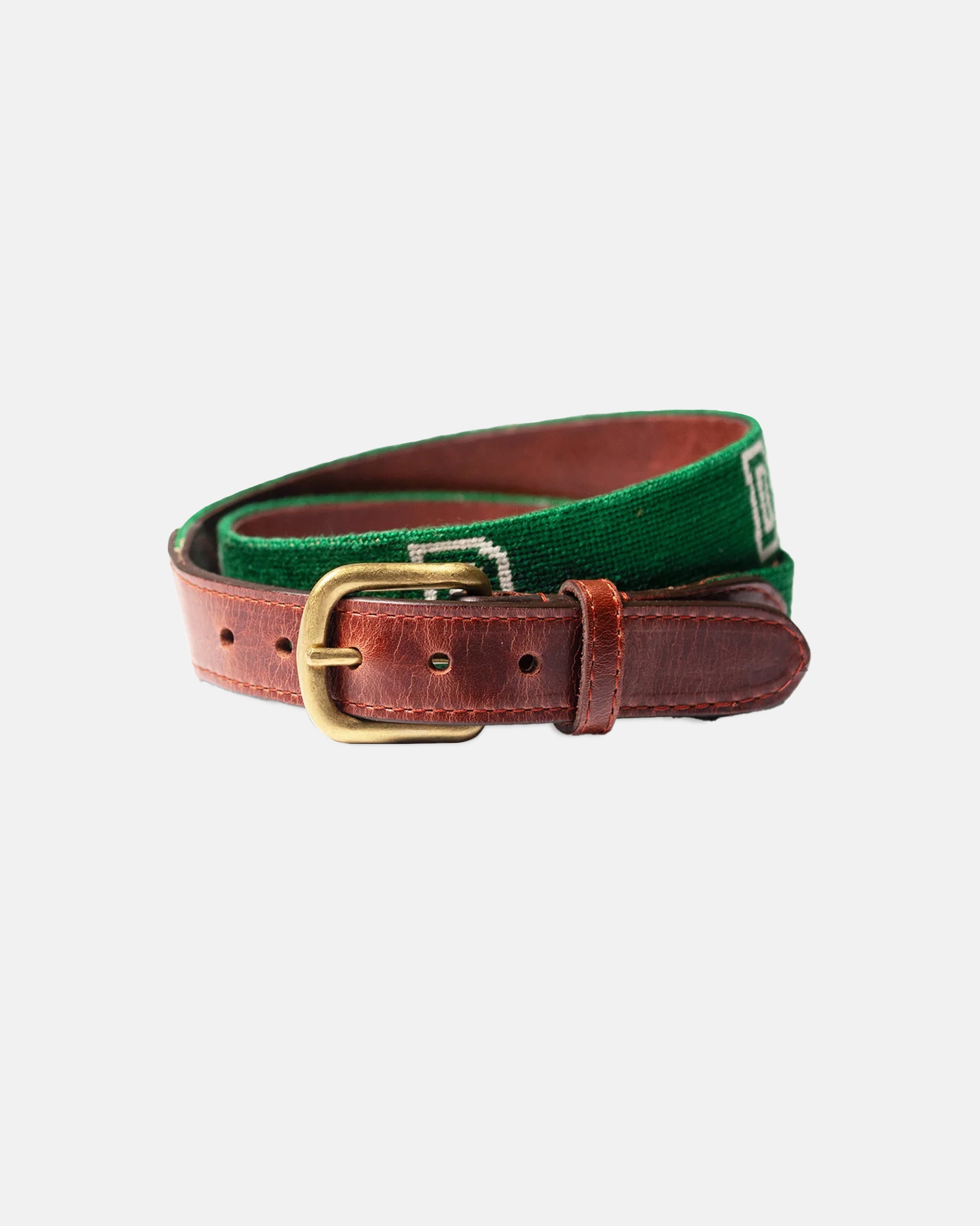 Dartmouth College Needlepoint Belt - Preppy Style Adjustable Waistband for Men & Women - Perfect for Ivy League Events, Casual Wear & Gifts