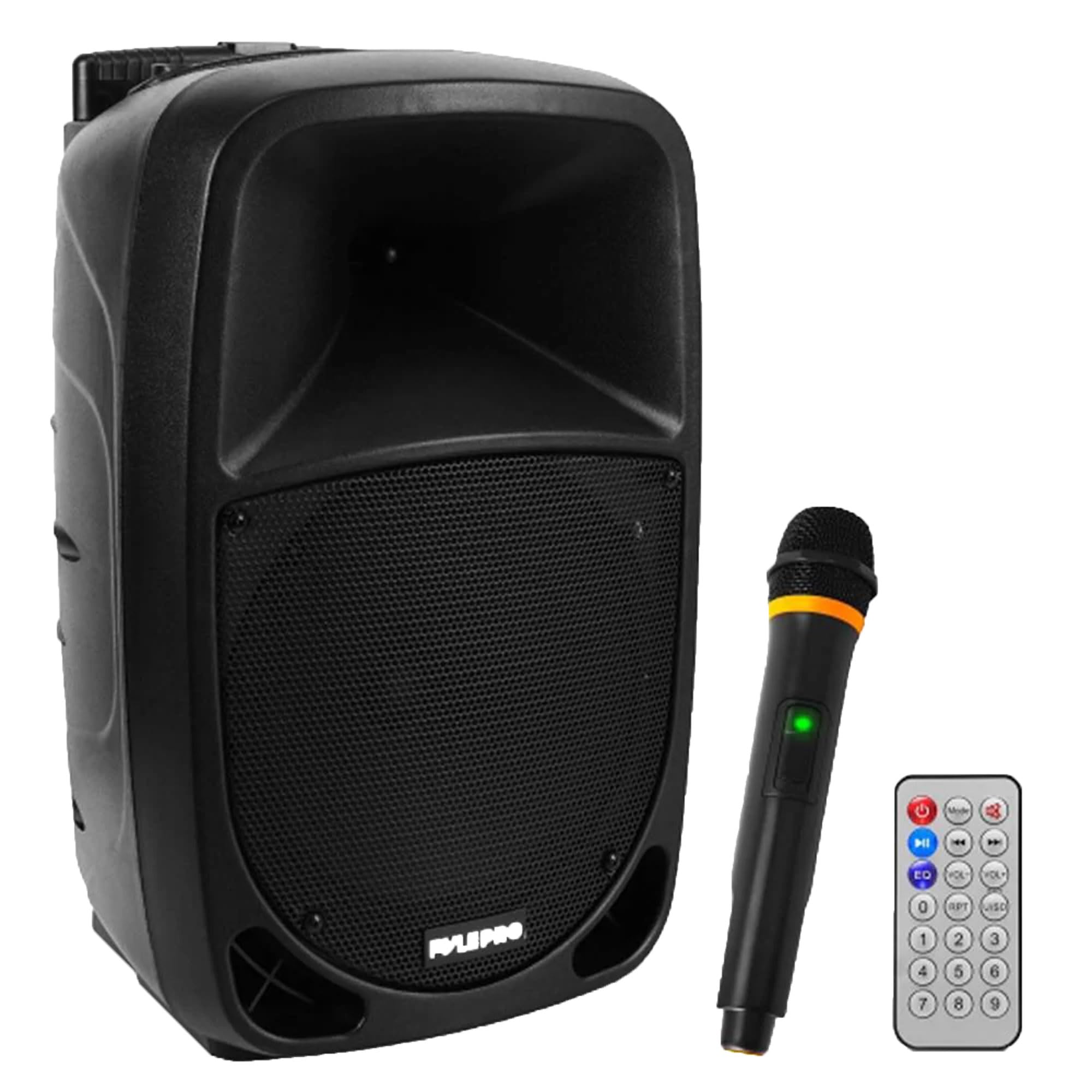 Pyle PSBT105A 1000W Portable Bluetooth PA Speaker with 10