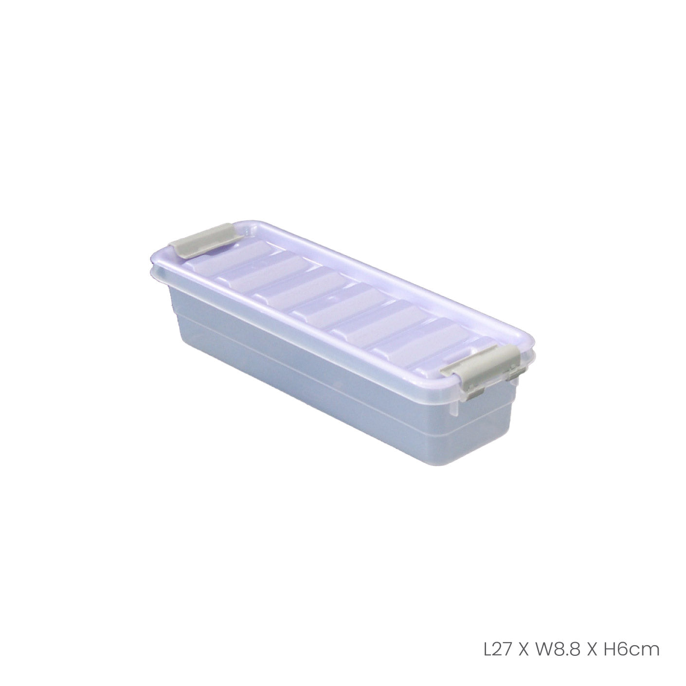 Fresh Seafood Clip Box (Small) - Airtight Food Storage Container for Shrimp, Crab & Fish - Perfect for Kitchen, Picnics & Camping