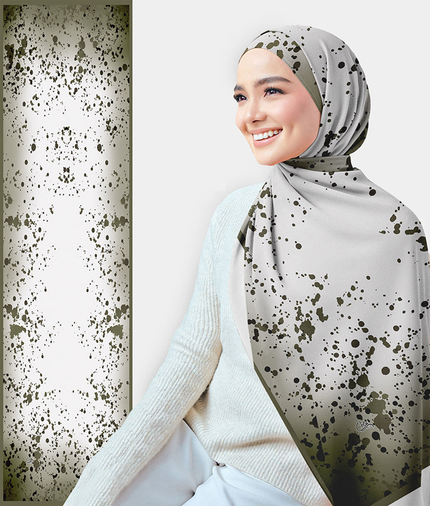 Elegant Printed Chiffon Scarf - Lightweight Rectangular Shawl for Women | Perfect for Parties, Weddings & Everyday Fashion Accessories